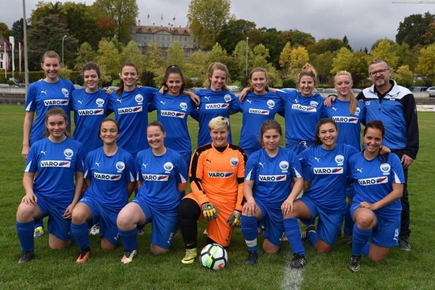 L'équipe du Groupement féminin La Côte